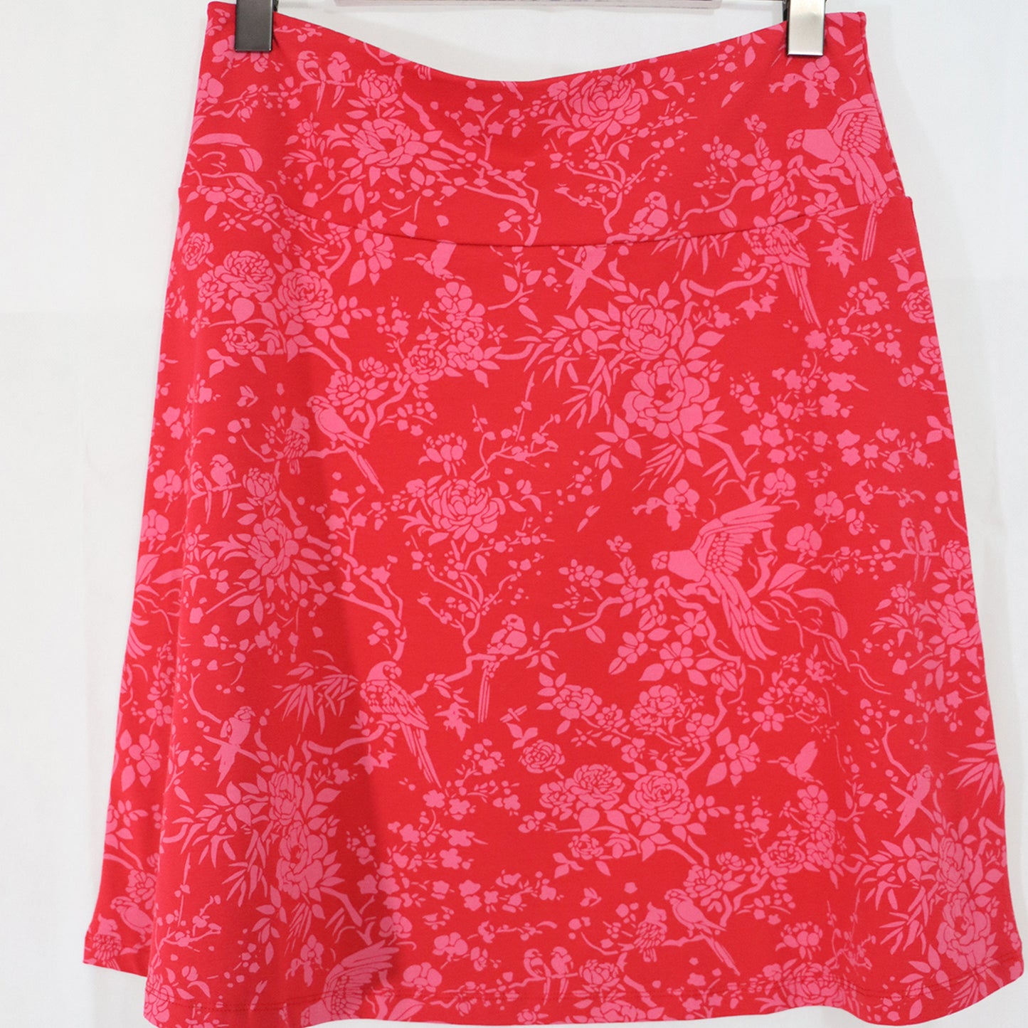 Baumwoll-Rock mit Blumenprint